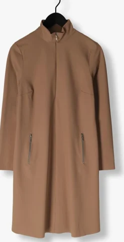 JAPAN TKY e midi jurk tamo bruin Clearance