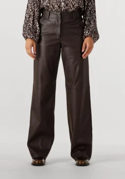 KNIT-TED e wijde broek naomi pant bruin Clearance