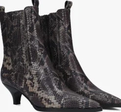 LINA LOCCHI e enkellaarsjes av 258 bruin Clearance