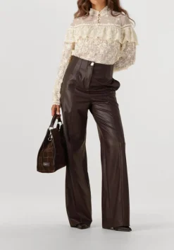 LINA LOCCHI e enkellaarsjes av 136 lis bruin Outlet