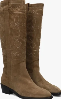 LINA LOCCHI e hoge laarzen at40 bruin New