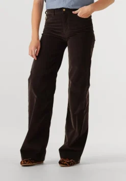 LOIS JEANS e wijde broek palazzo bruin Discount