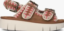 MOU e sandalen bounce sandal bruin Best