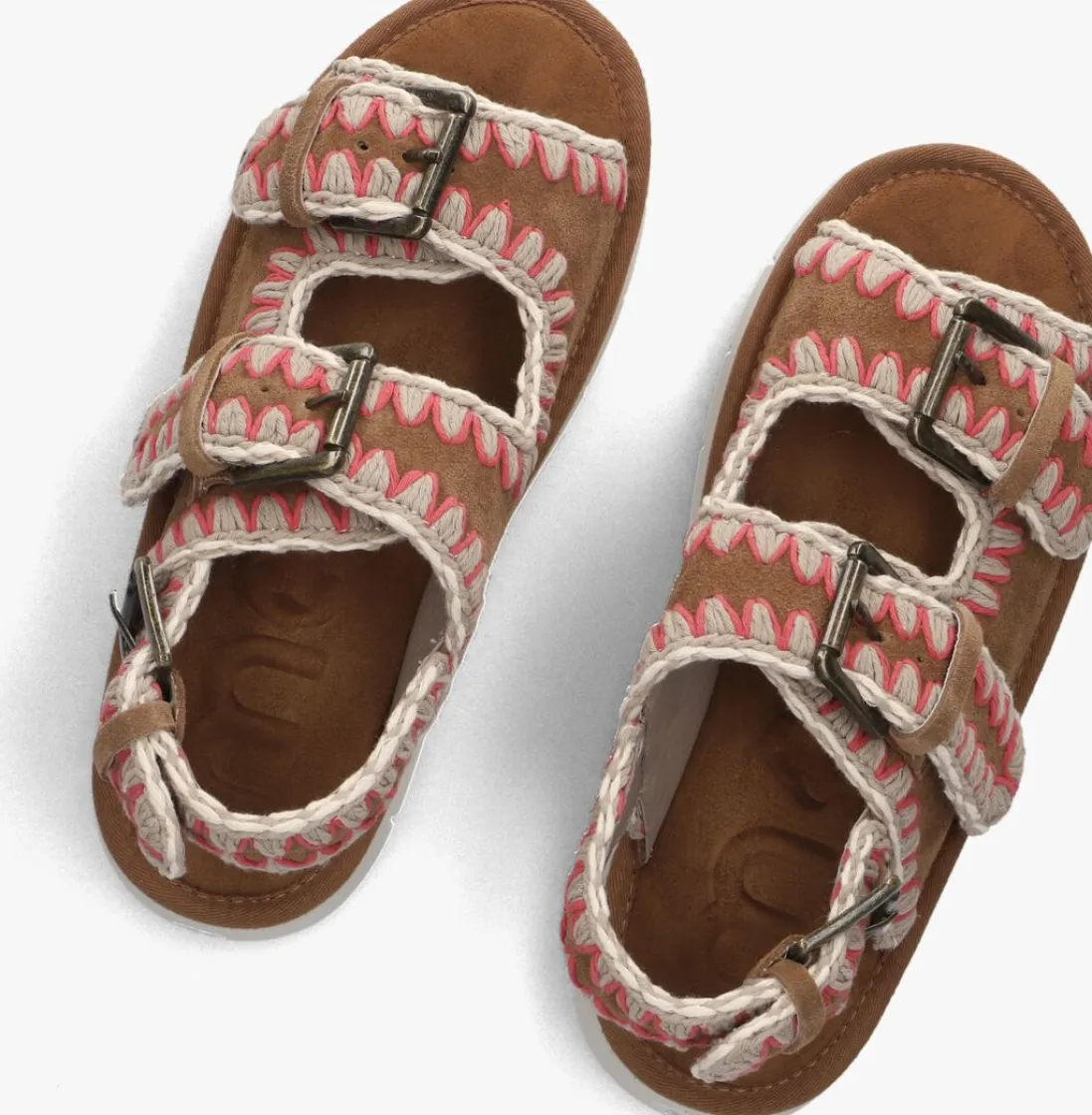 MOU e sandalen bounce sandal bruin Best