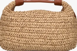 NÚNOO e núnoo schoudertas dandy raffia bruin Outlet