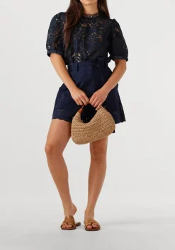 NÚNOO e núnoo schoudertas dandy raffia bruin Outlet