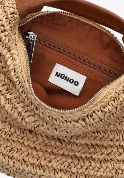 NÚNOO e núnoo schoudertas dandy raffia bruin Outlet