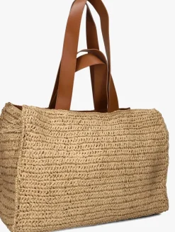 NÚNOO e núnoo shopper shopper raffia bruin Clearance