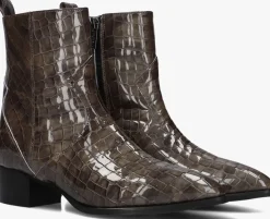 NOTRE-V bruine enkellaarsjes 63231 taupe Hot