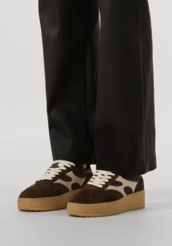 NOTRE-V e lage sneakers anemone-63 bruin