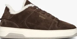 NUBIKK e lage sneakers basket court fur bruin Sale