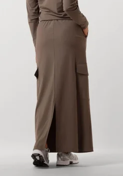 PENN & INK e maxirok 540 skirt bruin Outlet