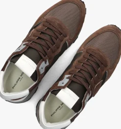 PHILIPPE MODEL e lage sneakers tropez haute low man bruin Discount