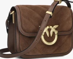 PINKO e schoudertas love box baf bruin