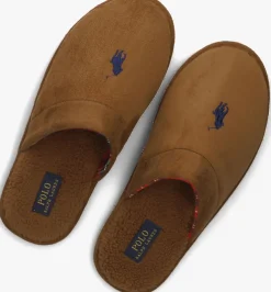 POLO RALPH LAUREN e pantoffels klarence bruin Discount