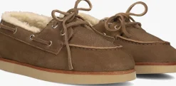 POSA e loafers deck loafer shearling bruin Clearance