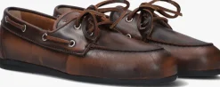 POSA e mocassins boat loafer brushed bruin Hot