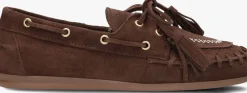 POSA e mocassins boat loafer fringe bruin Best