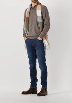 PROFUOMO e polo polo ls merino bruin