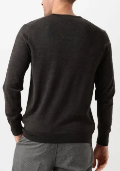 PROFUOMO e trui pullover crewneck bruin Sale