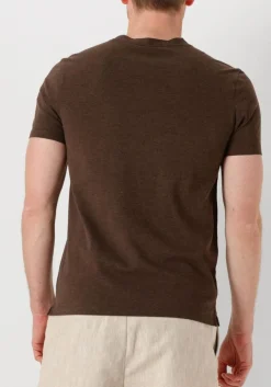 PROFUOMO e t-shirt t-shirt crew neck ss bruin New