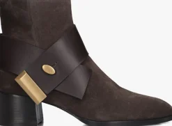 ROBERTO FESTA e enkellaarsjes kiva bruin Outlet