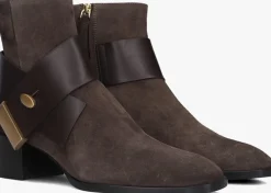 ROBERTO FESTA e enkellaarsjes kiva bruin Outlet