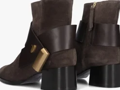 ROBERTO FESTA e enkellaarsjes kiva bruin Outlet