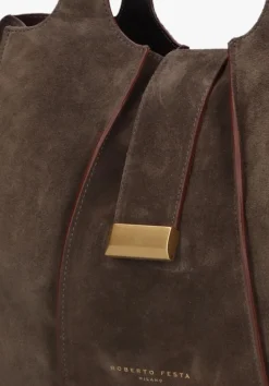 ROBERTO FESTA e schoudertas eloise bruin Discount