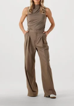 ROSEMUNDE e top billie sl drape top bruin Online