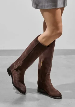 SANTONI e hoge laarzen sue gesp laars bruin Discount