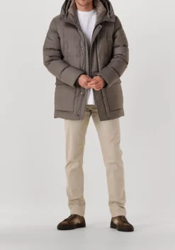 SANTONI e hoge sneakers 22131 bruin Hot