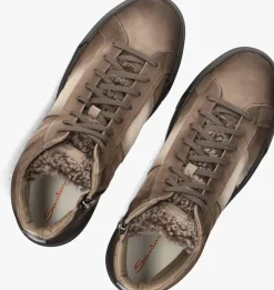 SANTONI e hoge sneakers 22131 bruin Hot