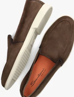 SANTONI e instappers 18829 malibu bruin Clearance