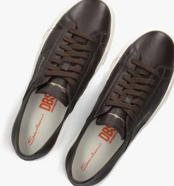 SANTONI e lage sneakers 21967 bruin Sale