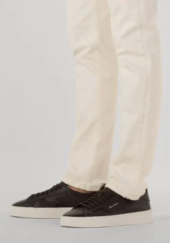 SANTONI e lage sneakers 21967 bruin Sale