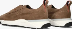 SANTONI e lage sneakers sue unlined runner bruin Discount