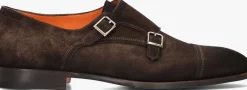 SANTONI e nette schoenen 19027 bruin Clearance
