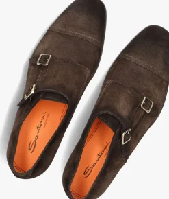 SANTONI e nette schoenen 19027 bruin Clearance