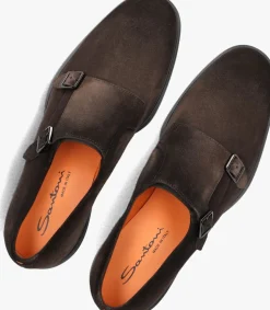SANTONI e nette schoenen sue 2gespschoen bruin Hot