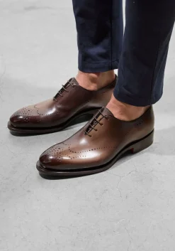 SANTONI e nette schoenen kaj bruin Best