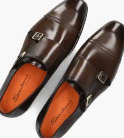 SANTONI e nette schoenen 19027 bruin Clearance