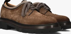 SANTONI e veterschoenen 18936 bruin Clearance
