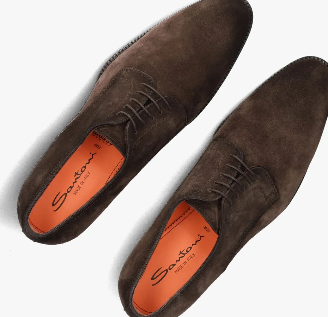 SANTONI e veterschoenen carter 18353 bruin Best