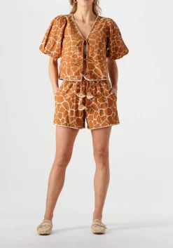 SCARLETT POPPIES e korte broek kosos shorts bruin New