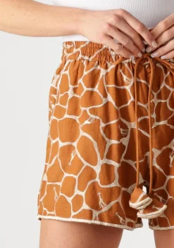 SCARLETT POPPIES e korte broek kosos shorts bruin New