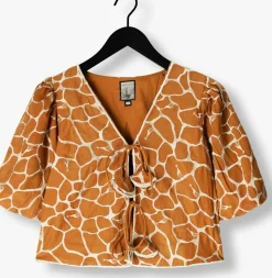 SCARLETT POPPIES e top kacie top bruin Hot