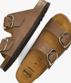 SCHOLL e slippers noelle nub bruin Online