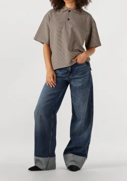 SECOND FEMALE e t-shirt norman ss polo bruin New