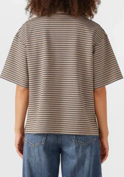 SECOND FEMALE e t-shirt norman ss polo bruin New